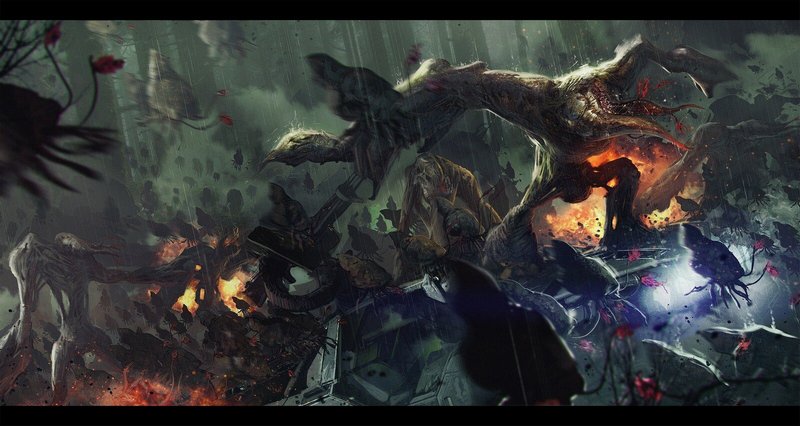 The Flood vs Tyranids: Lây nhiễm cực hạn vs quân đội vô hạn?